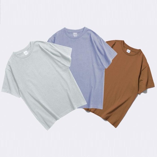 240g厚版全棉成人短袖圓領T恤 - AG2400